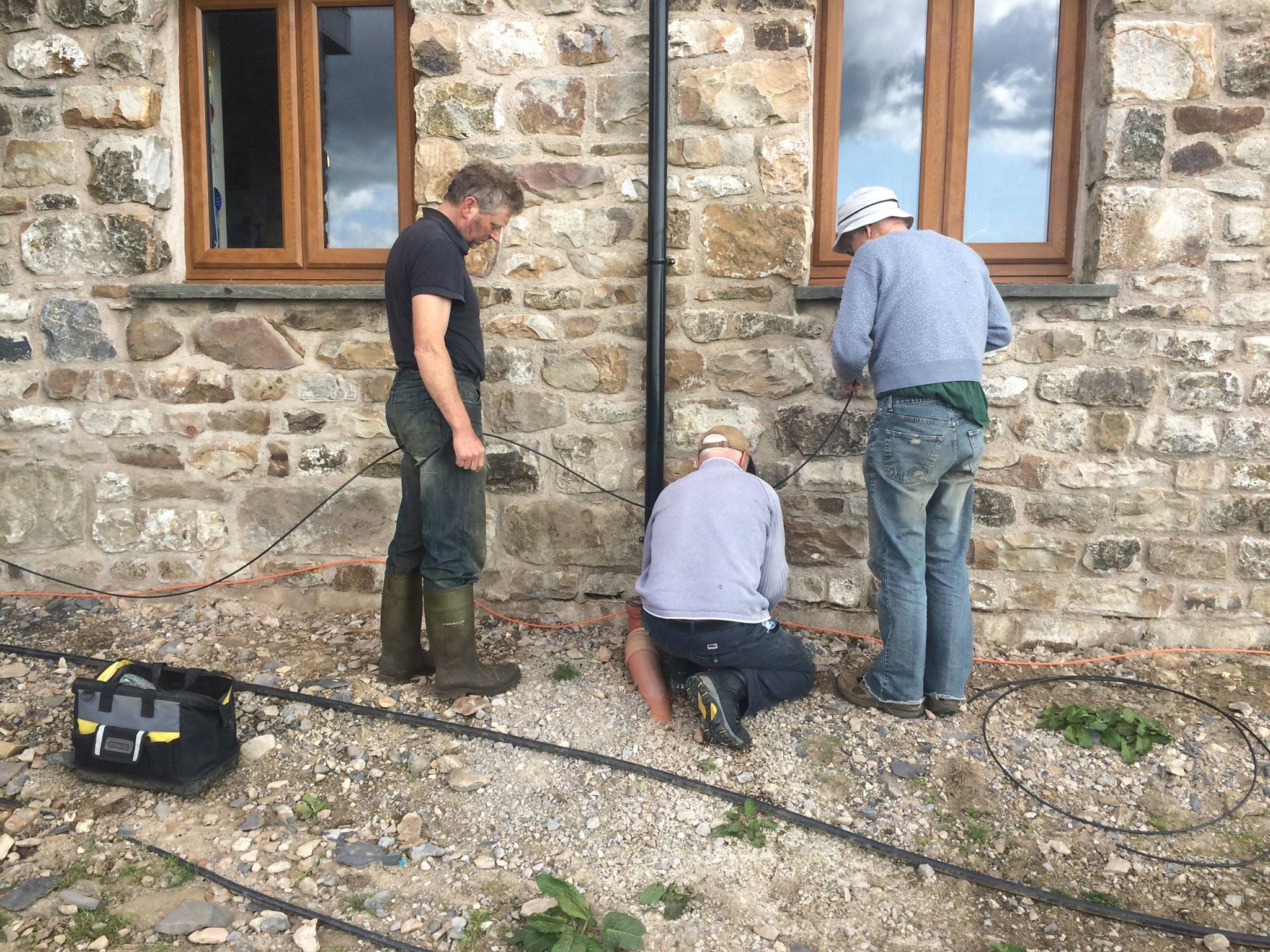 leck house install
