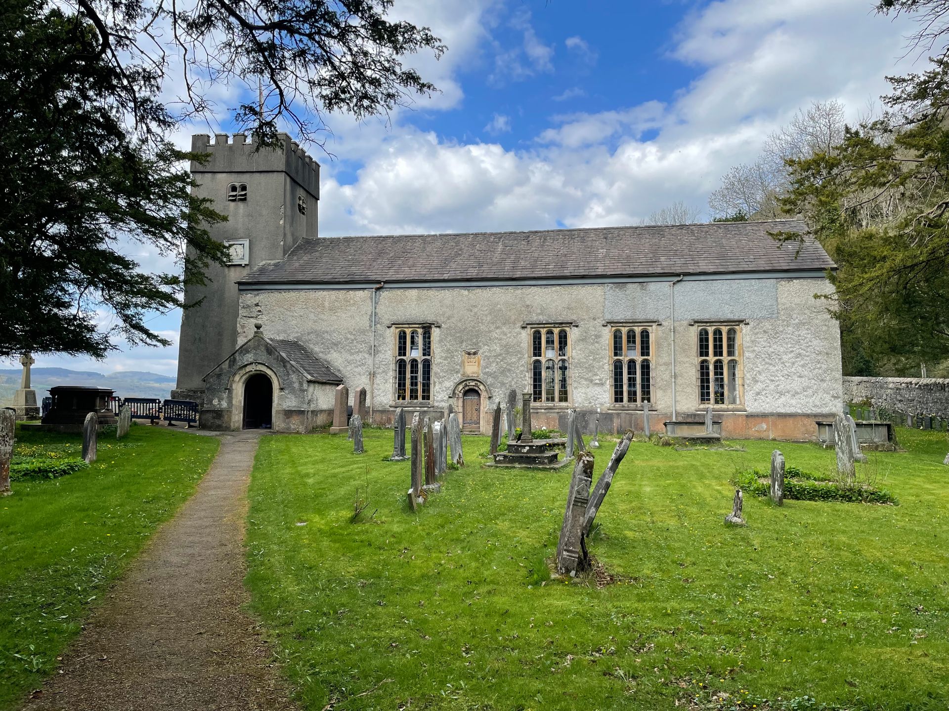 with church